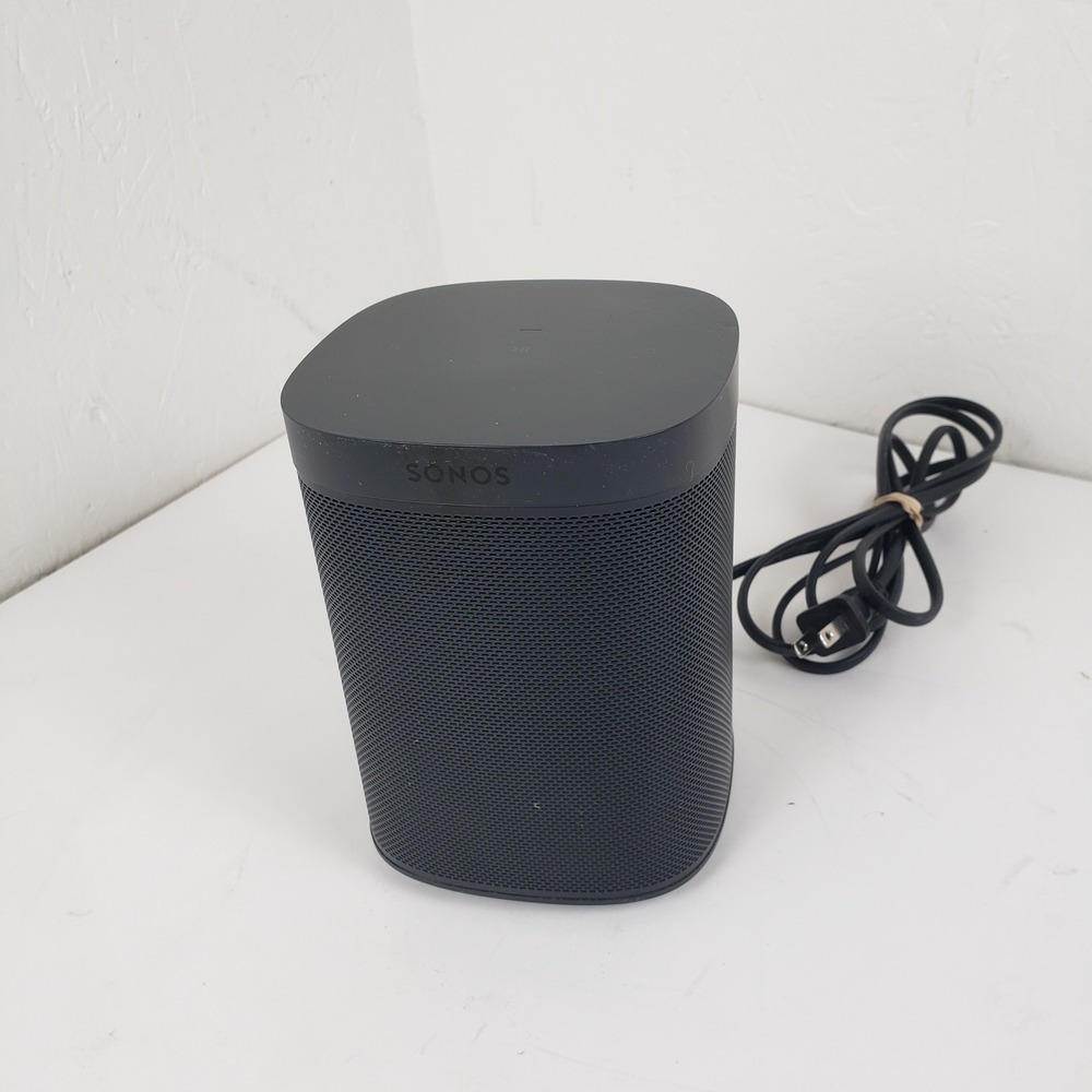 Sonos One SL Wireless Smart Speaker Black Model S22 with Power Cord